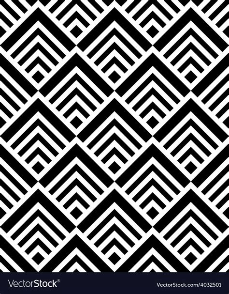 Geometric Pattern Black And White