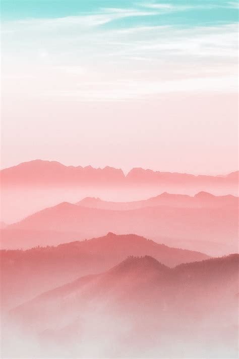 Pastel Mountain Wallpapers Top Free Pastel Mountain Backgrounds