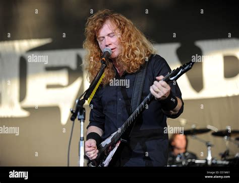 Aug 10 2011 Dallas Texas Us Lead Singer Dave Mustaine Of The