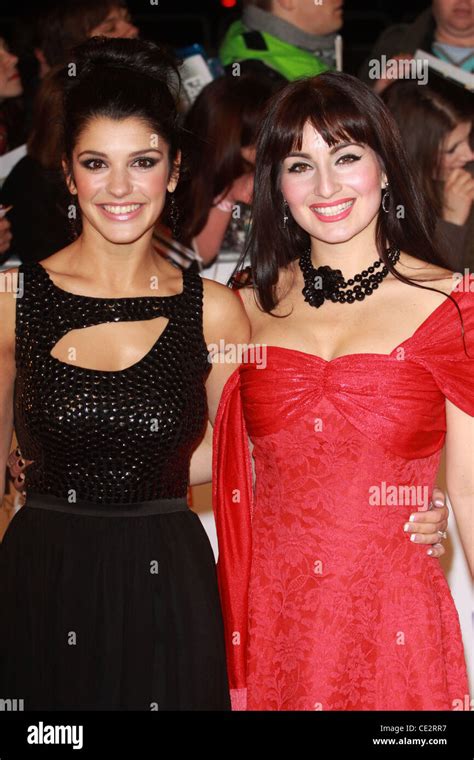 Natalie Anderson And Rokhsaneh Ghawam Shahidi The National Television Awards 2011 Ntas Held