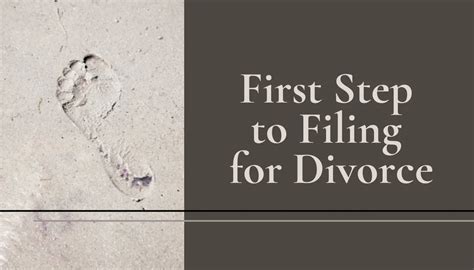 first step to filing for divorce ramos law group