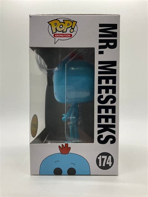 Mr Meeseeks Funko Pop Rick And Morty 174 Chase Limited Edition