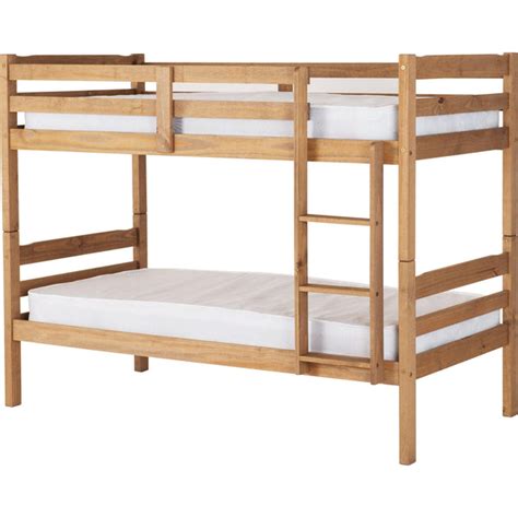 Oak Wooden Luxury Captain Bed With Pull Out Guest Bed Frame