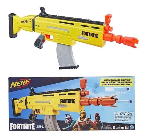 Pistola Nerf Fornite Ar L Scar Motorizada Elite Meses Sin Intereses