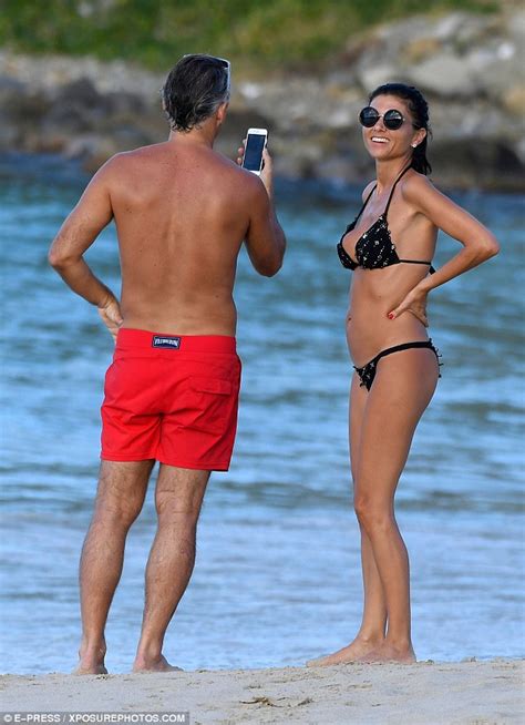 They had a private wedding ceremony, and much about their wedding is under investigation. Roberto Mancini steps out with new girlfriend in St Barths | Daily Mail Online