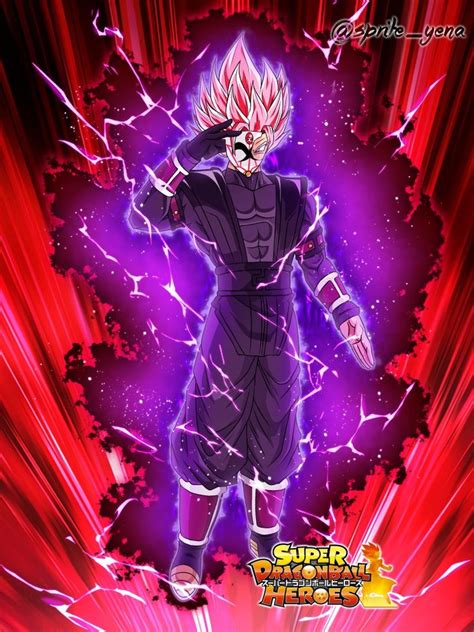 Goku Black Ssj Rose 2 Crimson Masked Saiyan In 2021 Dragon Ball Super