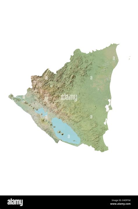 Mapa De Relieve Nicaragua Imágenes Recortadas De Stock Alamy