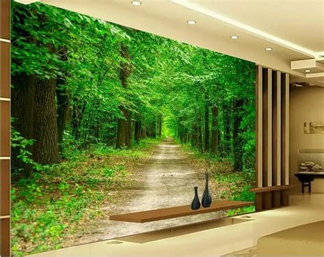 Inspirasi Terpopuler 36 Forest Landscape Wall Mural