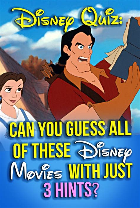 Disney Quiz Have You Watched Every Disney Movie Out There