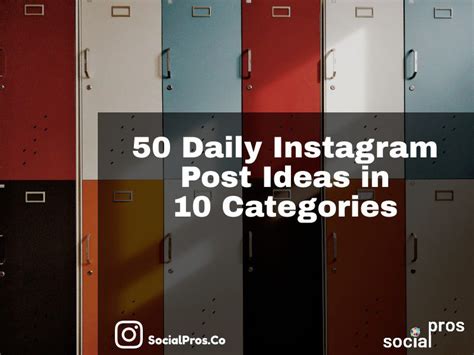 Instagram Post Ideas To Get Engagement In 10 Categories