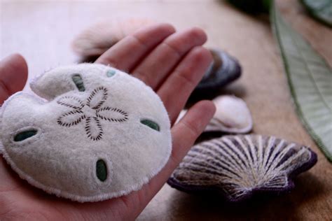 Felt Montessori Toy Marine Life Sea Shell And Seaweed Set