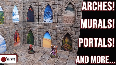 All In 1 Dandd Portals Murals Archways And Arch Walls Youtube