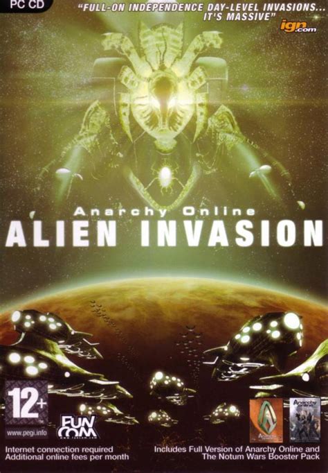 They are merciless and if you won't stop them, these aliens will destroy everything. Anarchy Online: Alien Invasion (Game) - Giant Bomb