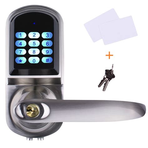 Ezlock Elc01 4 In 1 Electronic Keyless Backlit Keypad Door Lock Unlock