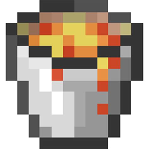 Minecraft lava bucket transparent background. Lava Bucket | The Tekkit Classic Wiki | Fandom powered by ...