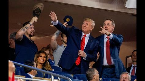Trump Draws Boos When Introduced To Crowd At World Series