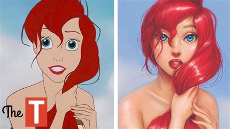 15 Disney Princesses Reimagined By Amazing Artists Youtube