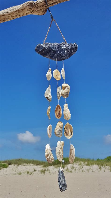 Sale Small Oyster Shell Wind Chime Mobile Wall Hanging
