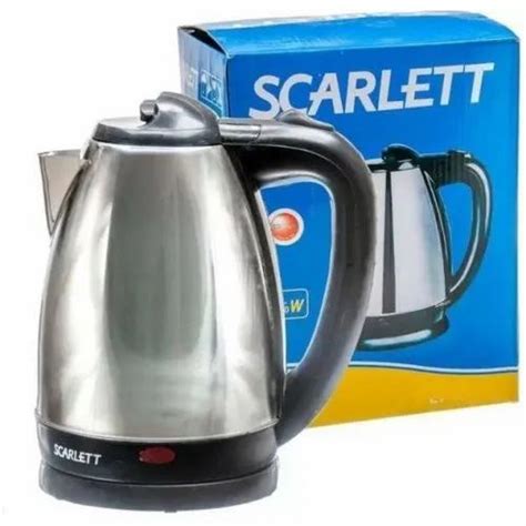1500 W Ss And Plastic Scarlett Electric Kettle Capacitylitre 2