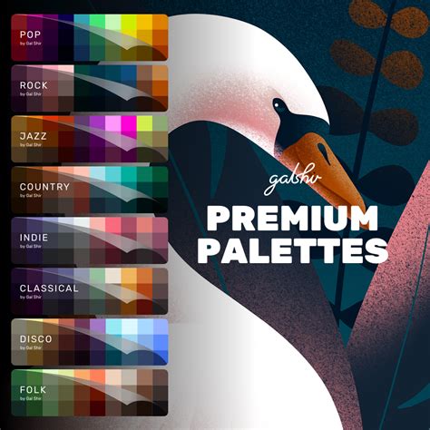 Premium Color Palettes By Gal Shir