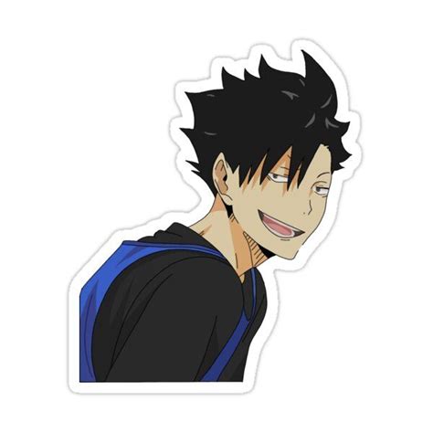 Kuroo Sticker By Itskisaa Anime Stickers Anime Printables Kuroo