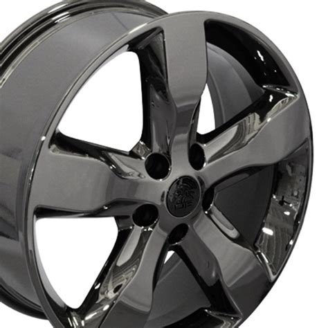 20 Jeep Grand Cherokee Black Chrome Overland Wheels Set Of 4 Oem 9107