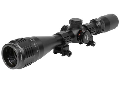 centerpoint optics 4 16x40 ao adventure class rifle scope illuminated mil dot reticle 1 4 moa