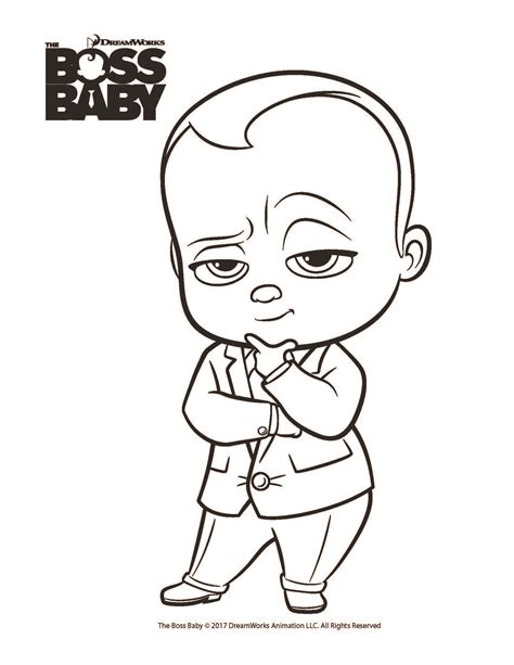 The Boss Baby Coloring Pages Thousand Of The Best Printable Coloring