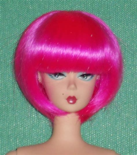 Stunning Electric Hot Pink Wigged Barbie ~ Fashion Model ~ Silkstone Doll Barbie Fashion