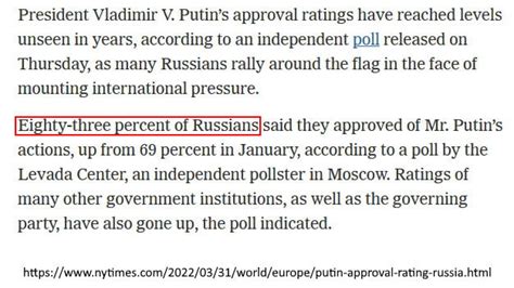 five out of every six russians now support the war it s time to stop pretending the average