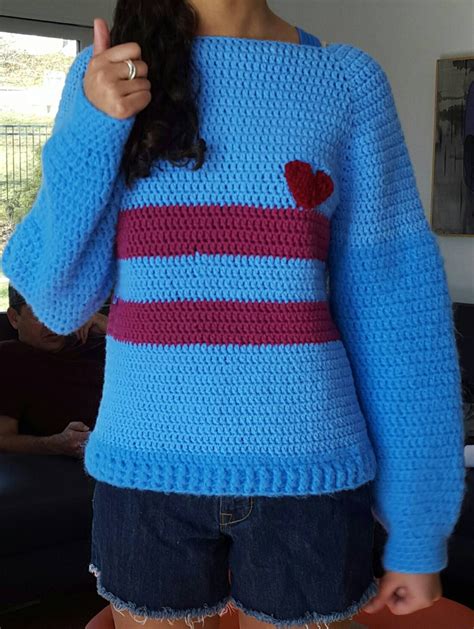 Undertale Inspired Frisk Sweater