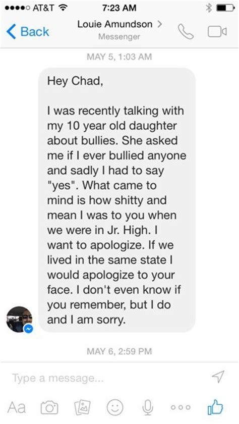 Former Bully Sends Powerful Apology To Classmate 20 Years Later Huffpost