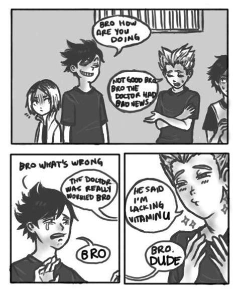 Bokuroo Bromance Look At Kenma And Akaashis Faces Though There Like