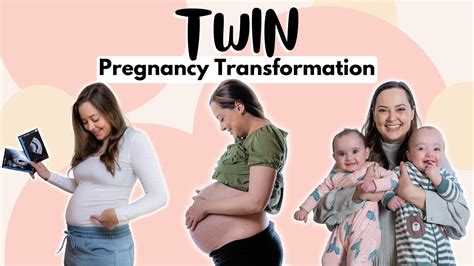 Twin Pregnancy Transformation I Got Big Week To Week Tummy Growth