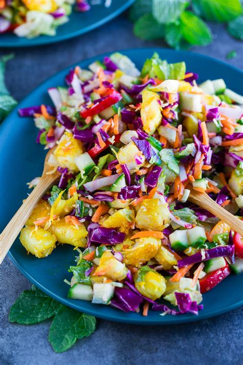 They are easy to eat, super healthy and look stunning on a party platter. Thai Chopped Salad with Lemongrass Ginger Shrimp