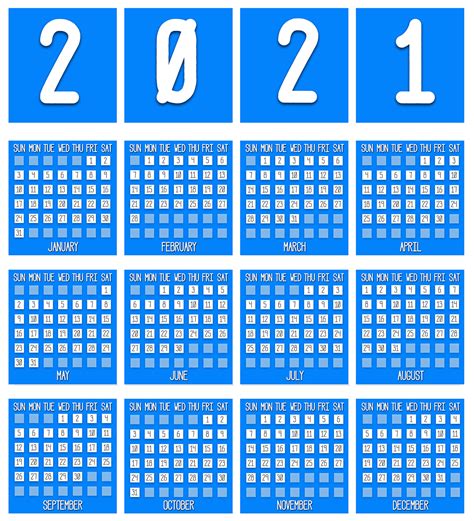 Calendarios 2021 Editables En Photoshop Calendario 2021 Nuevo Orden