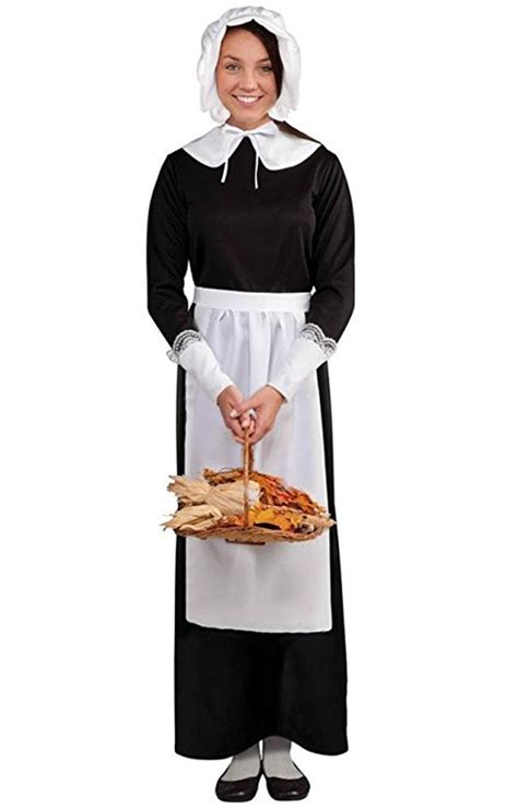 Thanksgiving Pilgrim Woman Costume Accessory Set Adult One Size