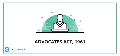 Advocates Act 1961 Bar Council Of India Rules And Right To Practice