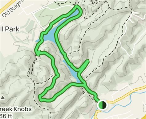 Lake Ridge Trail And Lakeside Trail Tennessee 545 Reviews Map
