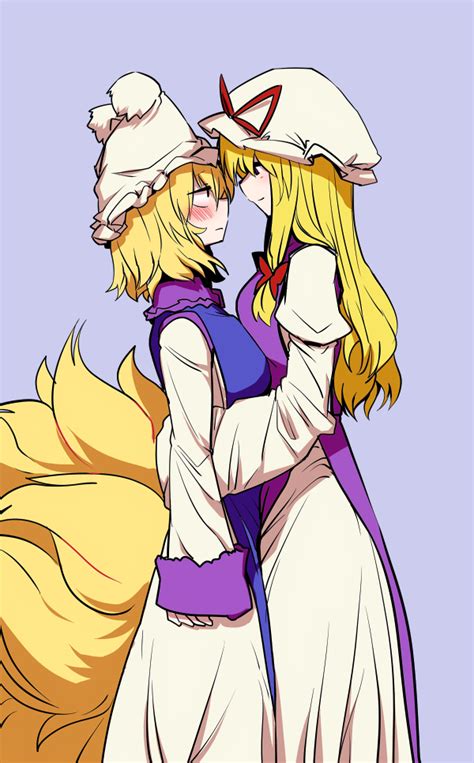 Ran And Yukari By Mizuga Touhou Project 東方project Know Your Meme