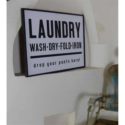 Laundry Signs Vintage And Retro Antique Uk • Online Store Smithers Of