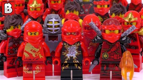 Every Lego Kai Minifigure Ever Made Ninjago Collection Review