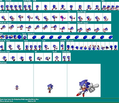 Pixilart Sonic Simple Sprite Sheet By Tuxedoedabyss Images