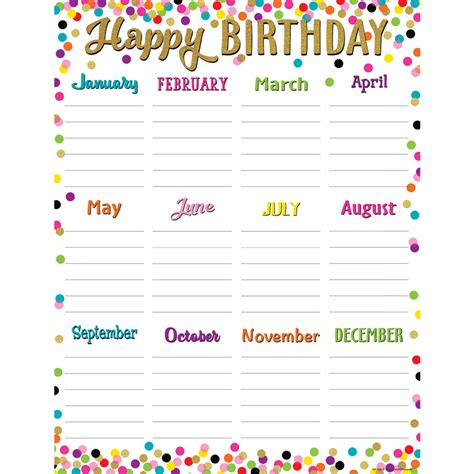 Printable Birthday Chart Poeyfz7z2