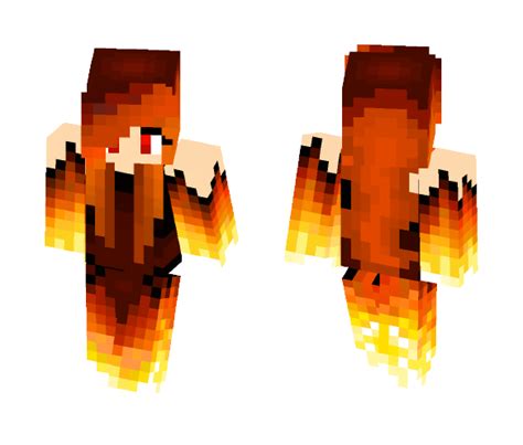 Download Fire Demon Girl Minecraft Skin For Free Superminecraftskins