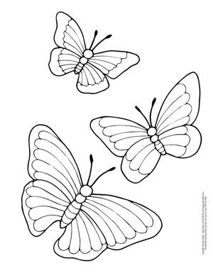 Be careful about the form of color you are using for. Butterfly Coloring Pages - Free Printable - from Cute to ...