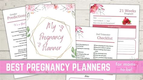Pregnancy Planner Or Journal Guide To The Best Incl Free And Printables Conquering Motherhood