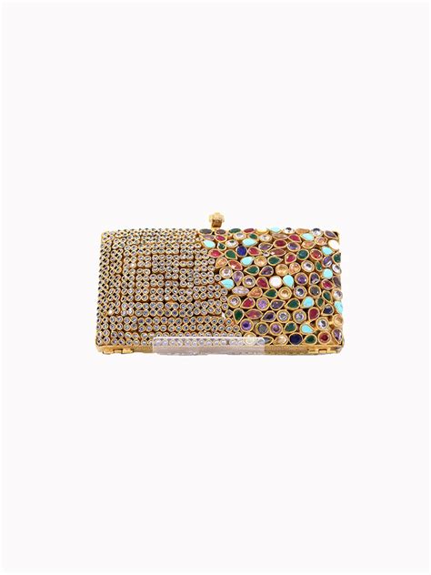The Multi Gem Formal Clutch Bag Swavo Collection