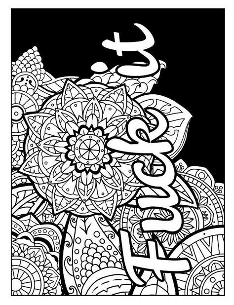 Swear word coloring book 33 pages black printable instant download mature curse cuss word coloring pages adult colouring swear sheet digitalprintableme. 61 best adult swear words coloring pages images on ...