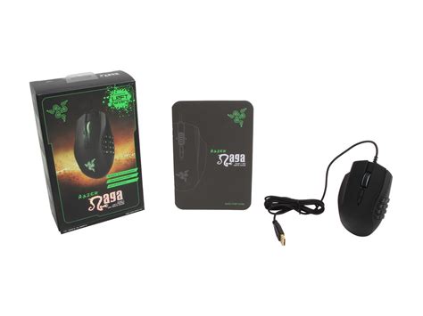 Razer Naga 2014 Left Handed Edition Rz01 01050100 R3m1 Black Wired Laser Expert Mmo Gaming Mouse